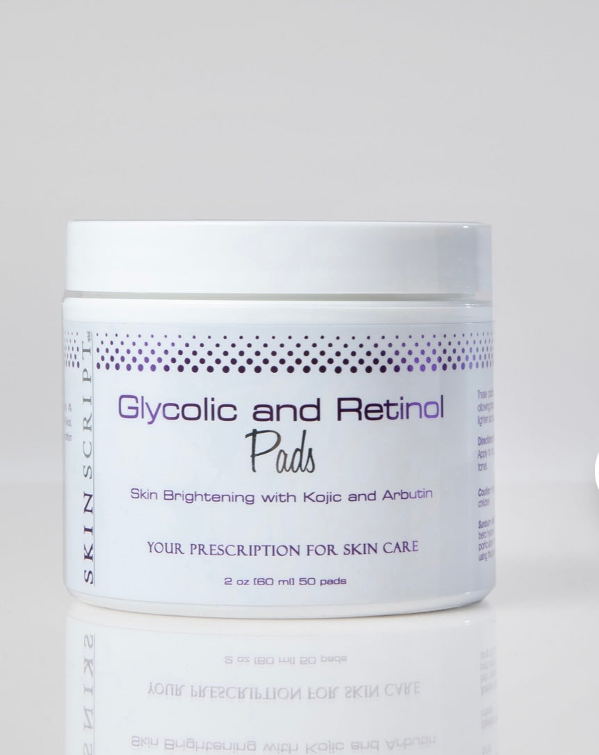 Glycolic and Retinol Pads 2 oz
