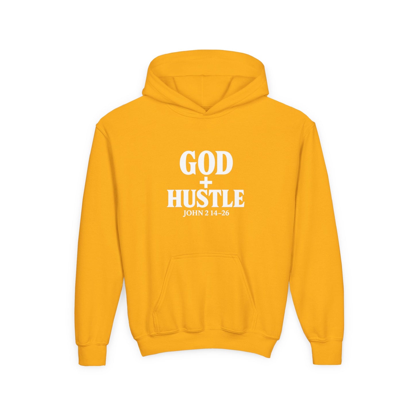 God + Hustle Youth Hoodie