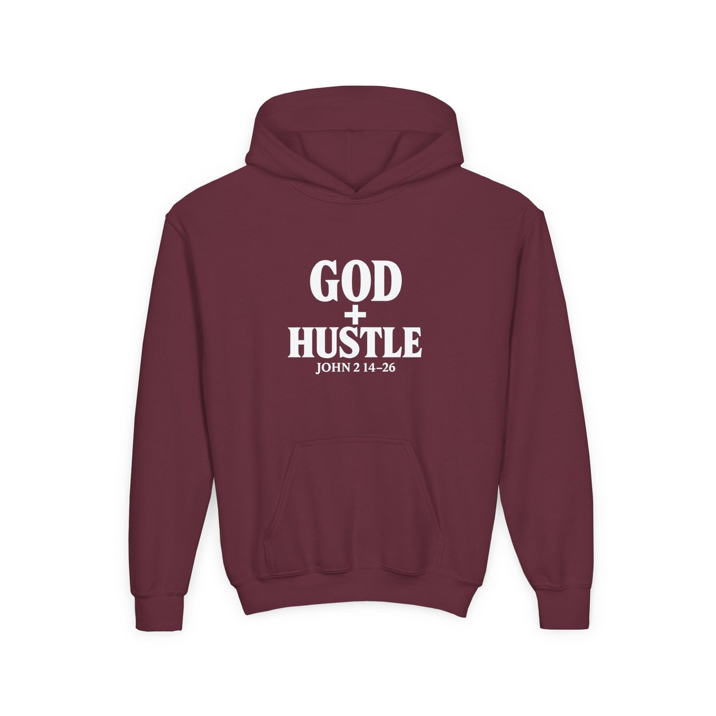 God + Hustle Youth Hoodie