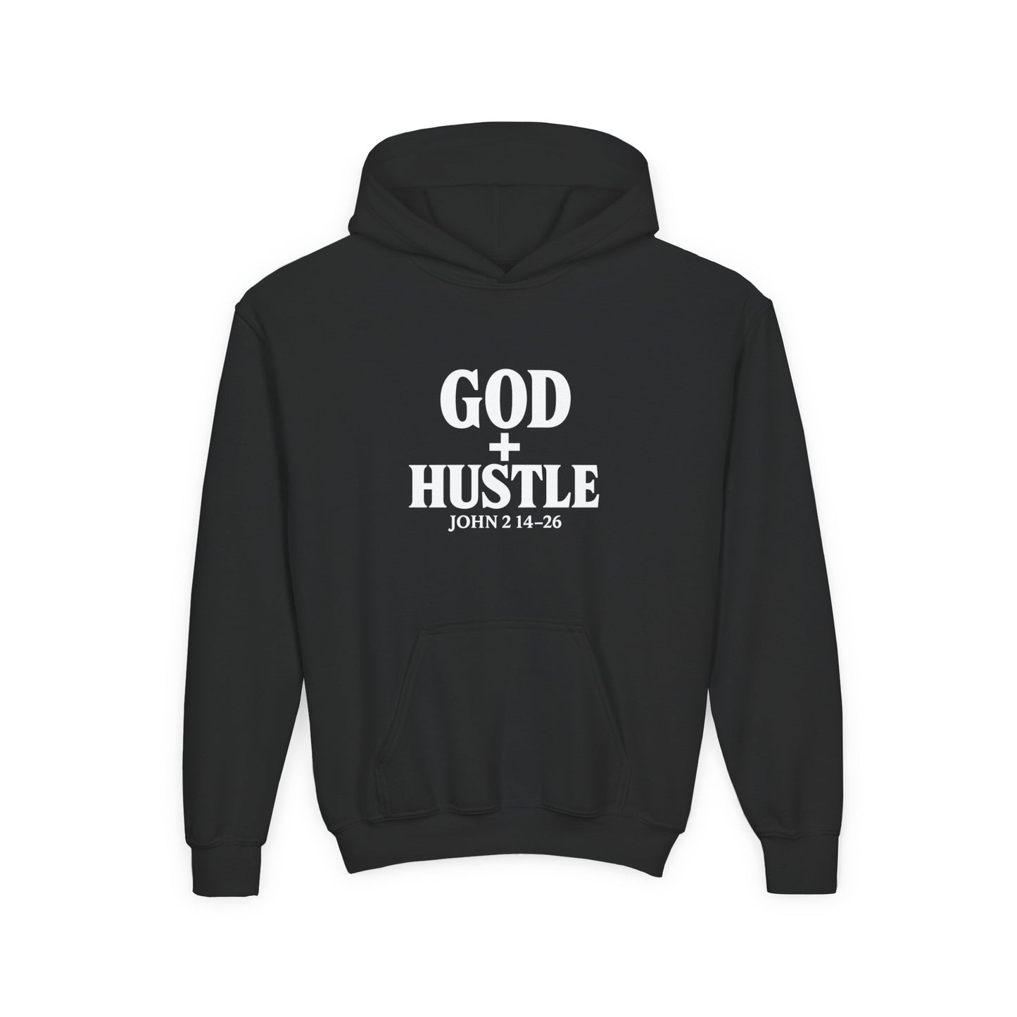 God + Hustle Youth Hoodie