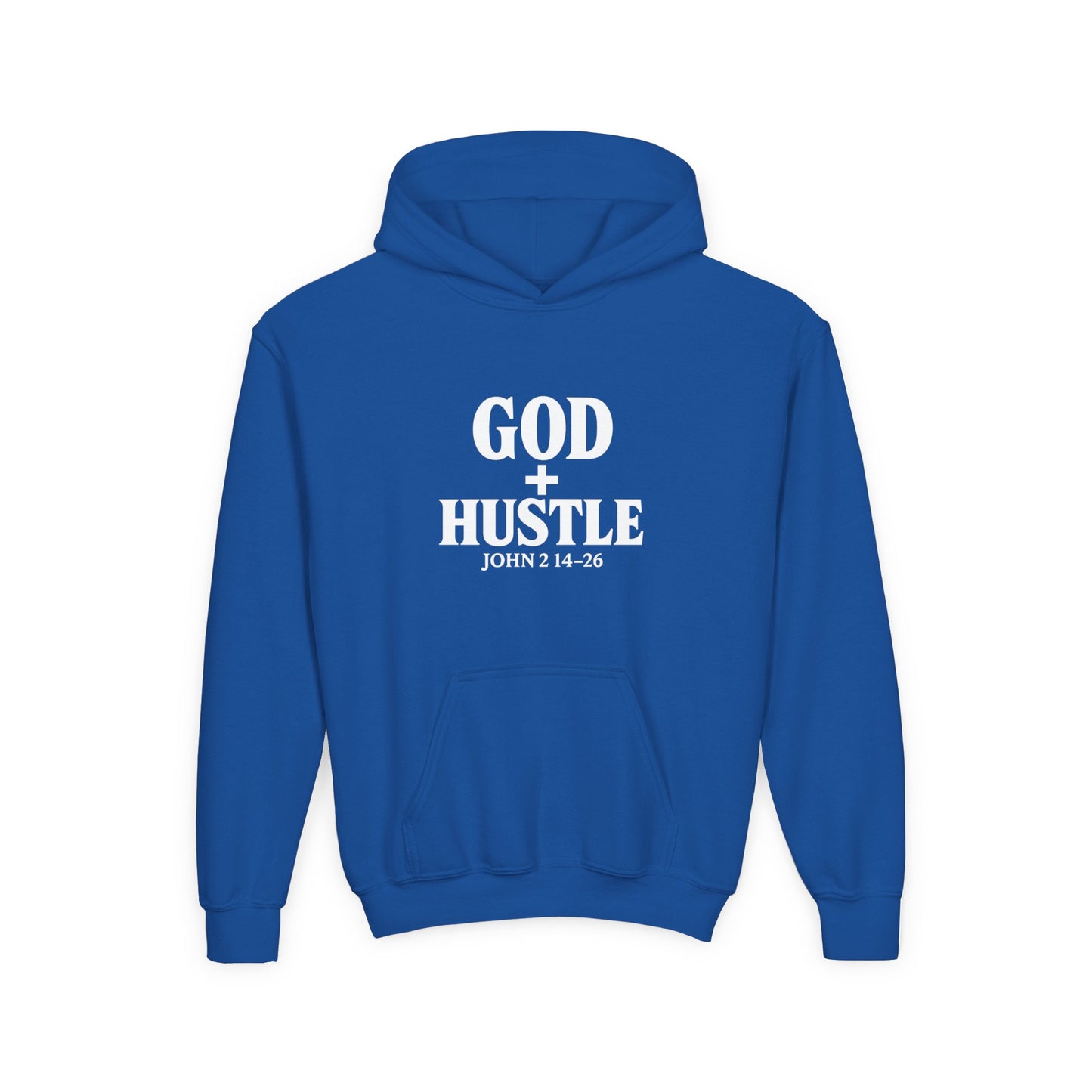 God + Hustle Youth Hoodie