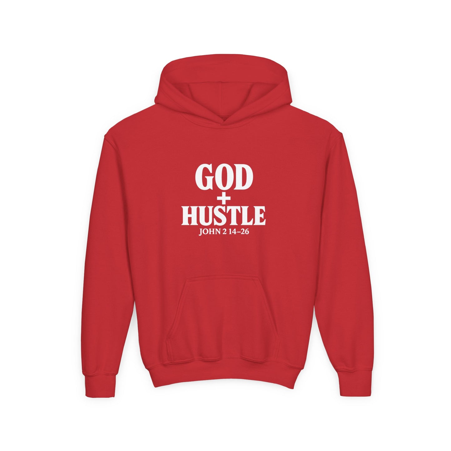 God + Hustle Youth Hoodie