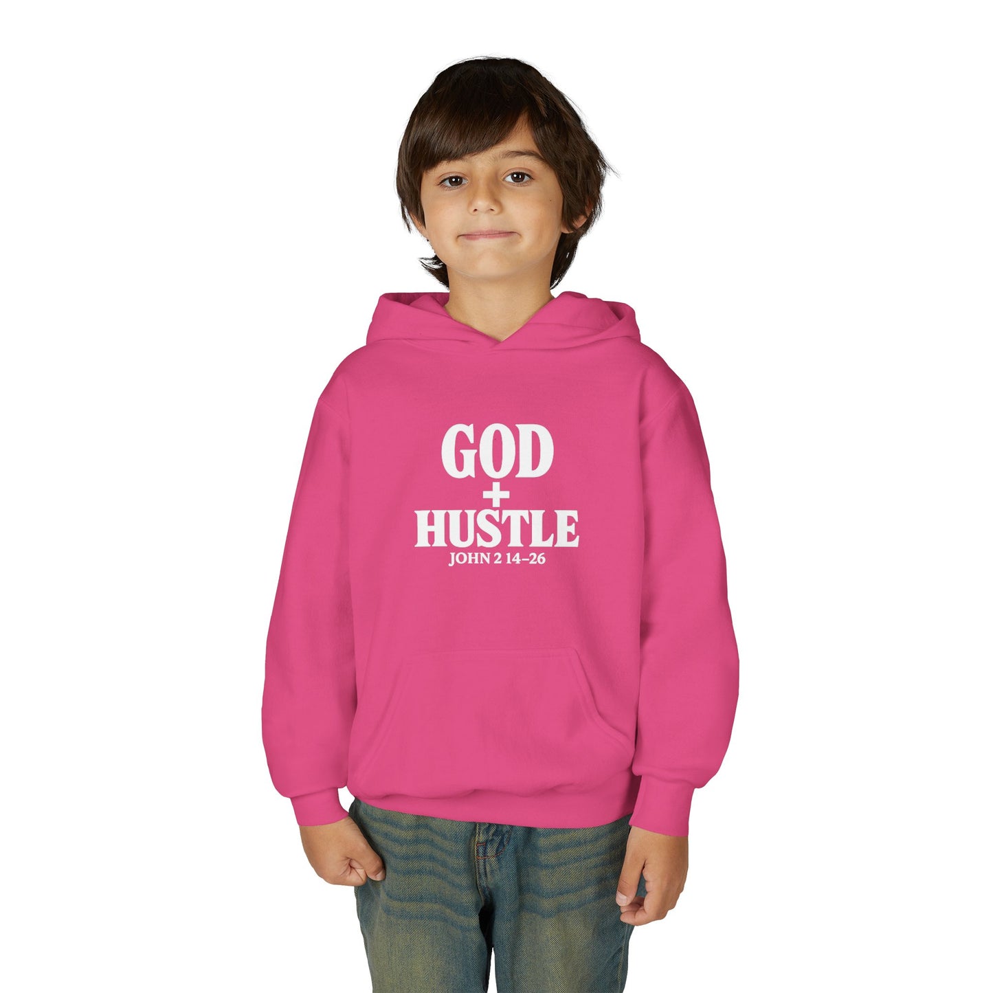 God + Hustle Youth Hoodie