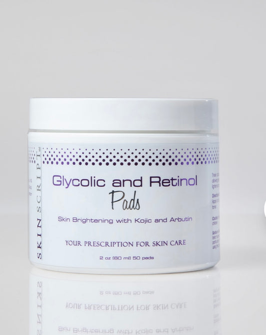 Glycolic and Retinol Pads  2 oz