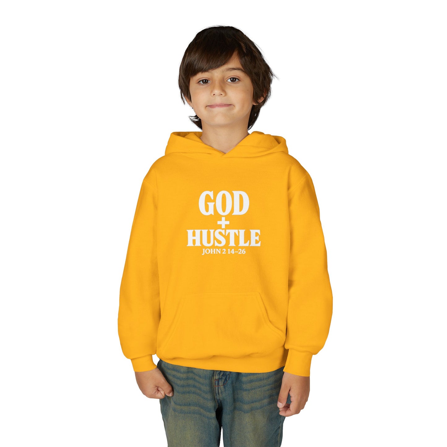 God + Hustle Youth Hoodie