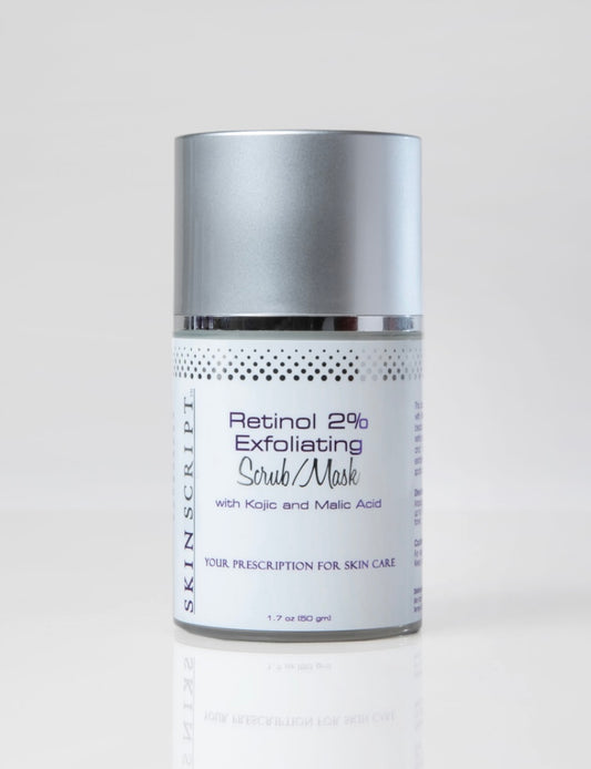 Retinol 2% Exfoliating Scrub / Mask 1.7 oz